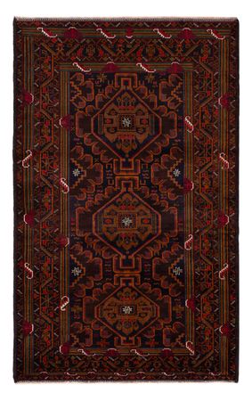 Belutsch Rug - 213 x 128 cm - dark red