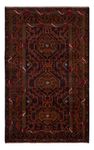 Belutsch Rug - 213 x 128 cm - dark red