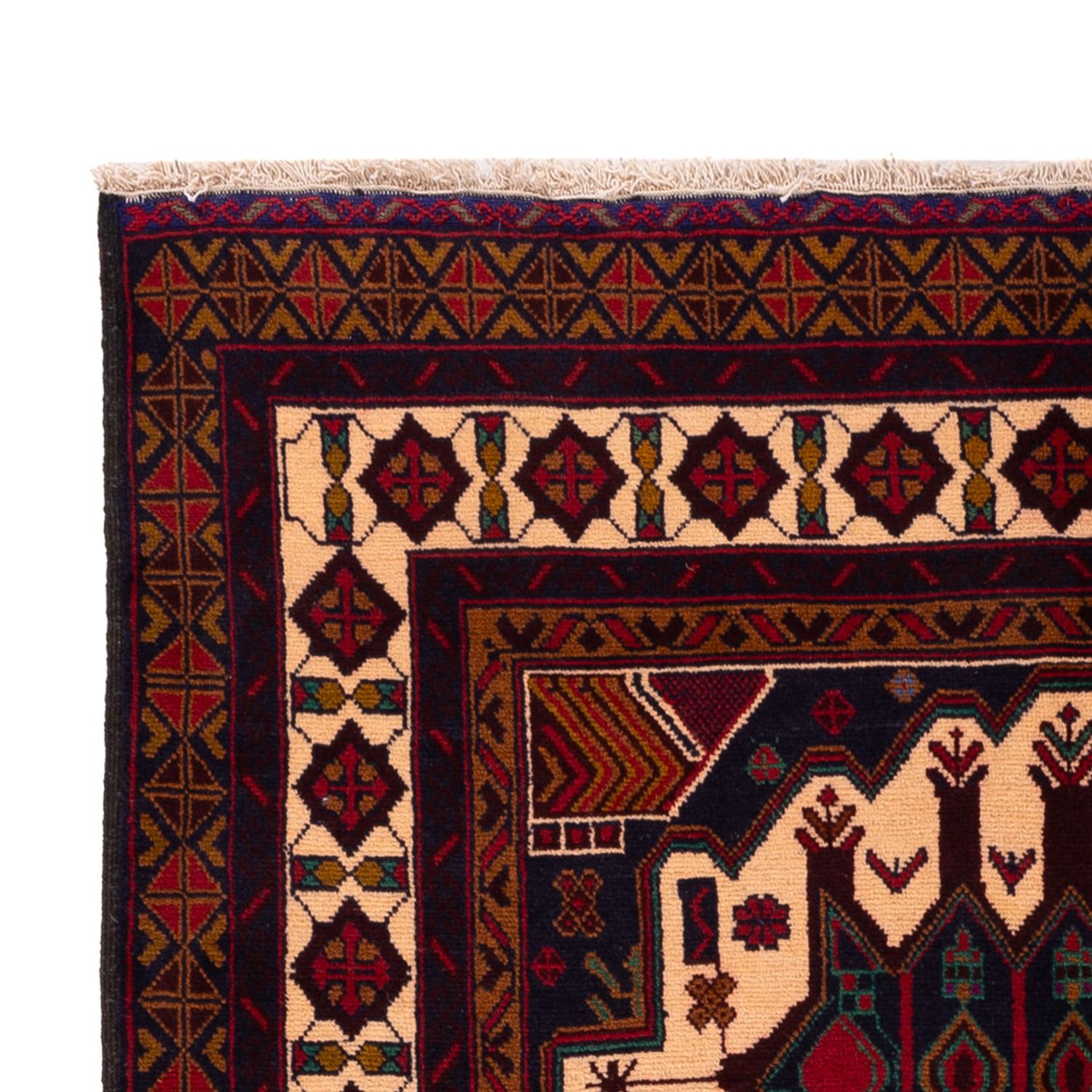 Belutsch Rug - 190 x 115 cm - light beige