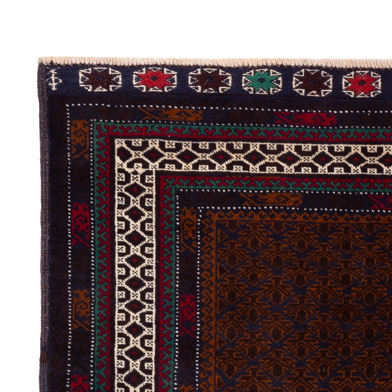 Belutsch Rug - 185 x 119 cm - dark red