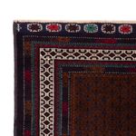 Belutsch Rug - 185 x 119 cm - dark red