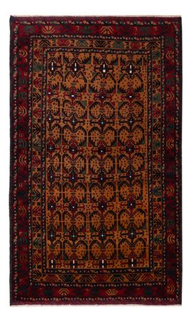 Balutsj-teppe - 184 x 105 cm - rust