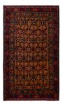 Balutsj-teppe - 184 x 105 cm - rust