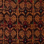 Balutsj-teppe - 184 x 105 cm - rust