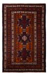 Belutsch Rug - 198 x 123 cm - dark red