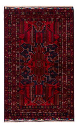 Belutsch Rug - 184 x 116 cm - dark red