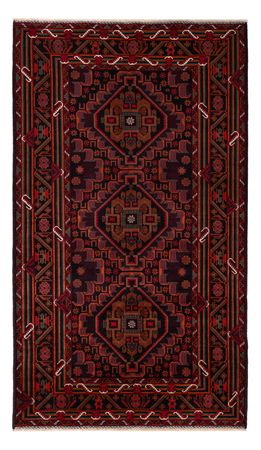 Belutsch Rug - 206 x 117 cm - dark red