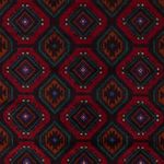 Belutsch Rug - 203 x 120 cm - dark red