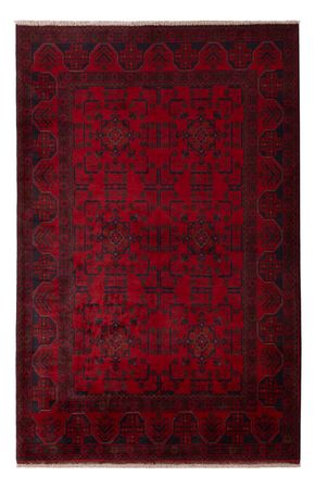 Afghan Rug - Kunduz - 196 x 127 cm - red