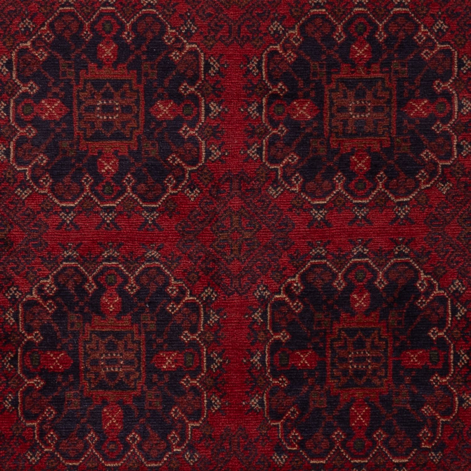 Afghan Rug - Kunduz - 202 x 127 cm - red