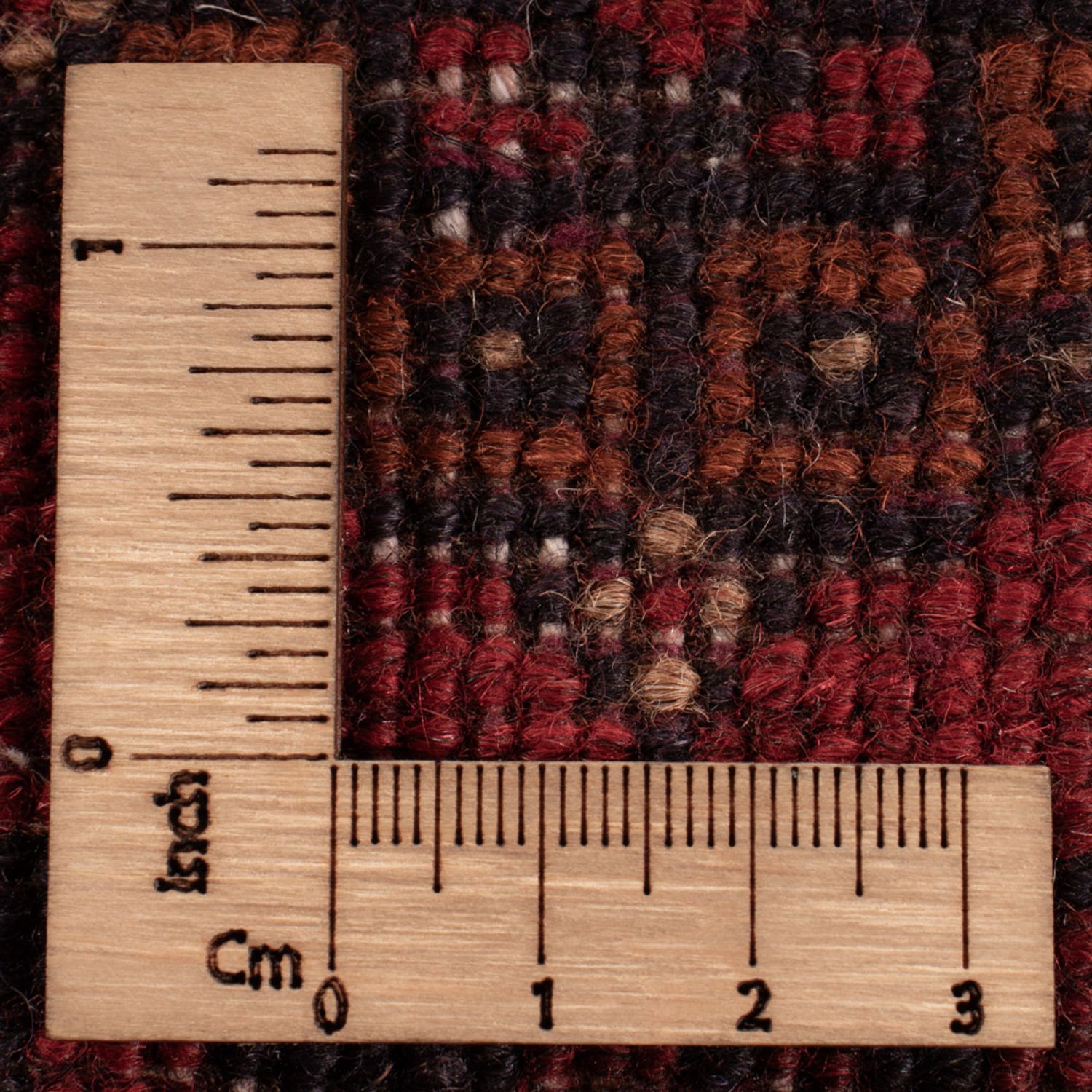 Afghan Rug - Kunduz - 202 x 127 cm - red