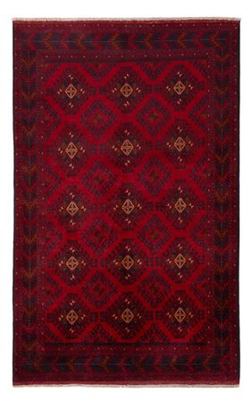 Afghansk matta - Kunduz - 207 x 125 cm - röd