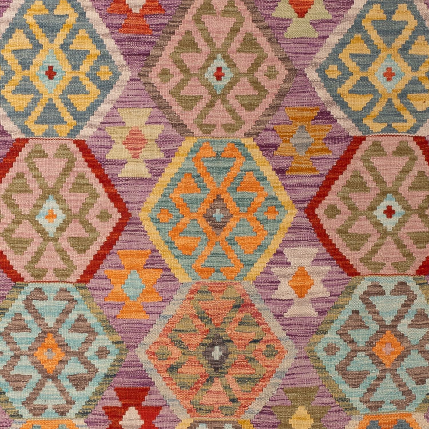 Kelim Rug - Splash - 311 x 207 cm - multicolored