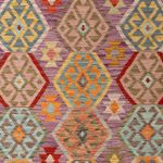 Kelim Rug - Splash - 311 x 207 cm - multicolored