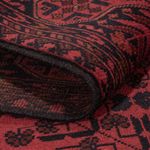 Afghan Rug - Kunduz - 200 x 127 cm - dark red