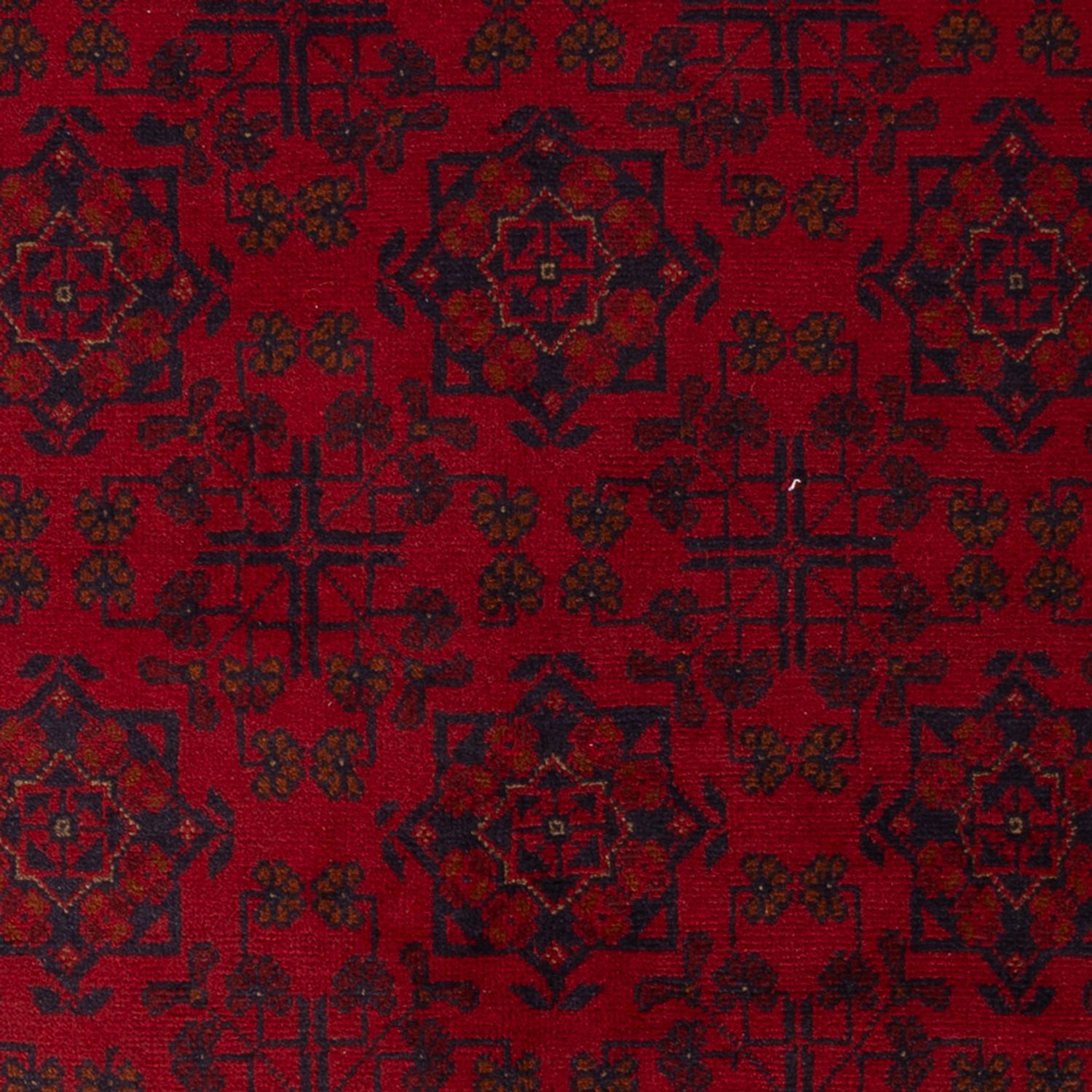 Afghan Rug - Kunduz - 195 x 123 cm - dark red