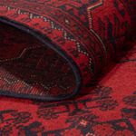 Afghan Rug - Kunduz - 193 x 124 cm - dark red