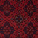Afghan Rug - Kunduz - 198 x 124 cm - dark red
