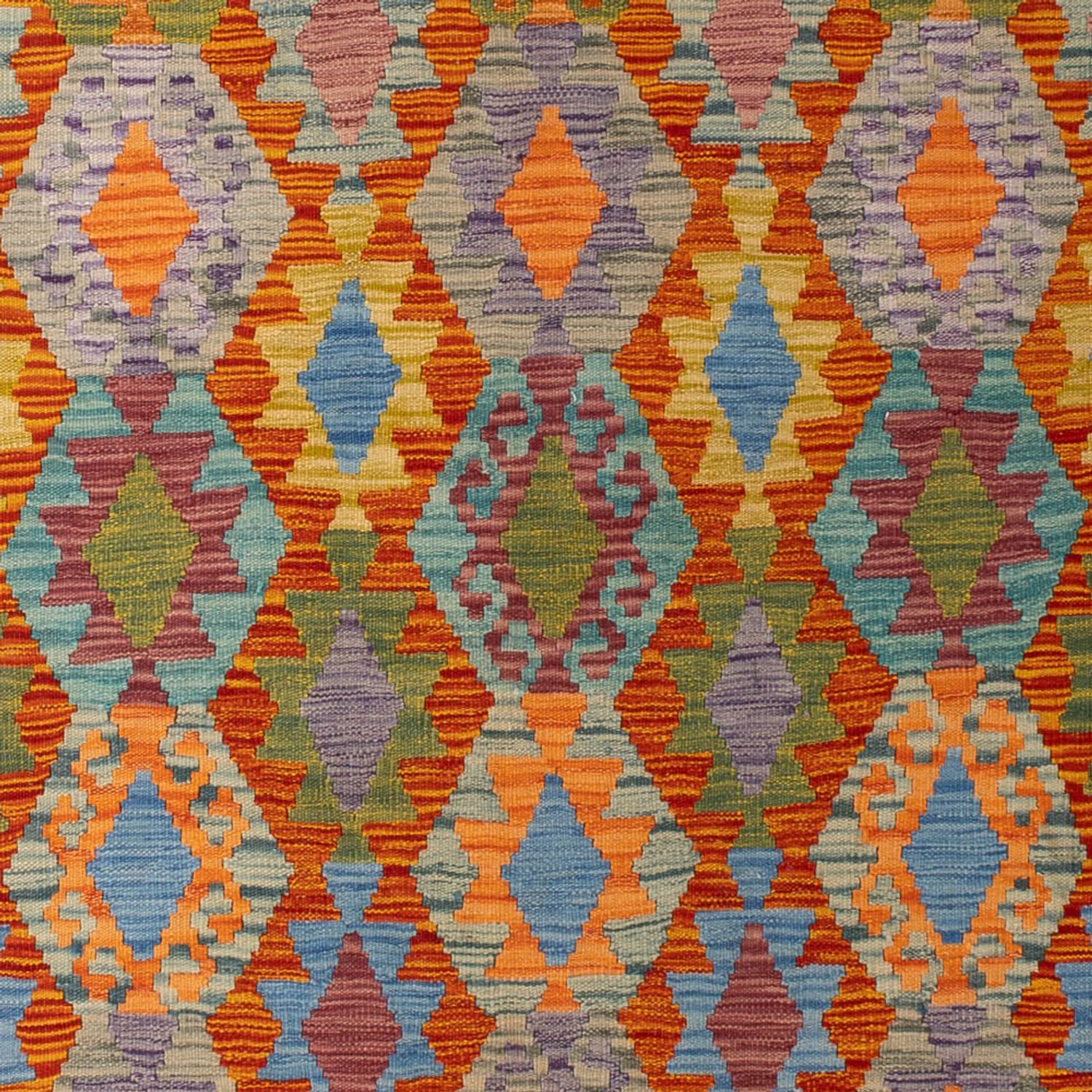 Kelim Rug - Splash - 298 x 202 cm - multicolored