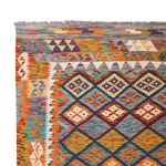 Kelim Rug - Splash - 290 x 199 cm - multicolored