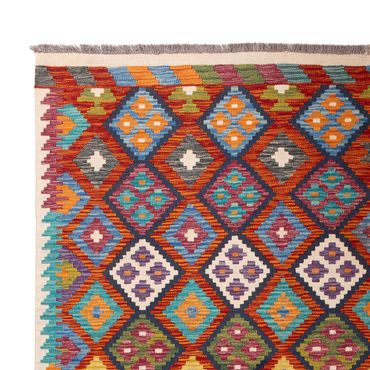 Tapete Kelim - Splash - 293 x 210 cm - multicolorido
