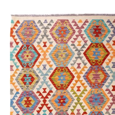 Tapete Kelim - Splash - 294 x 210 cm - multicolorido