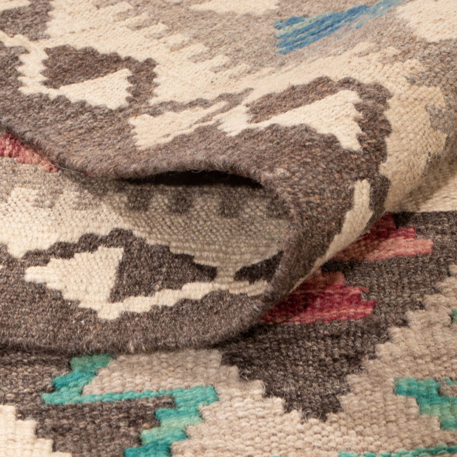 Kelim Rug - Splash - 300 x 197 cm - multicolored