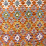 Kelim Rug - Splash - 298 x 206 cm - multicolored