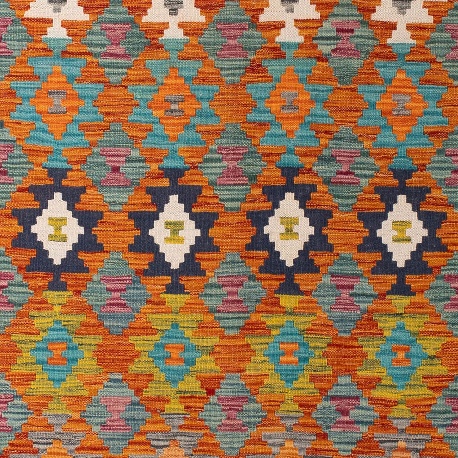 Kelim Rug - Splash - 290 x 200 cm - multicolored