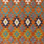 Kelim Rug - Splash - 290 x 200 cm - multicolored