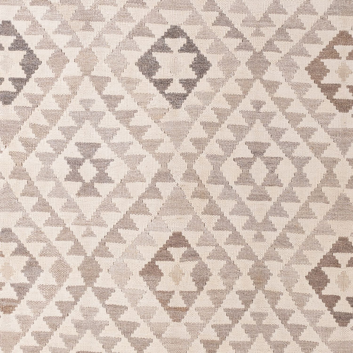 Kelim Rug - Splash - 286 x 202 cm - light grey
