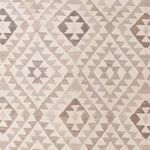 Kelim Rug - Splash - 286 x 202 cm - light grey