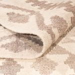 Kelim Rug - Splash - 286 x 202 cm - light grey