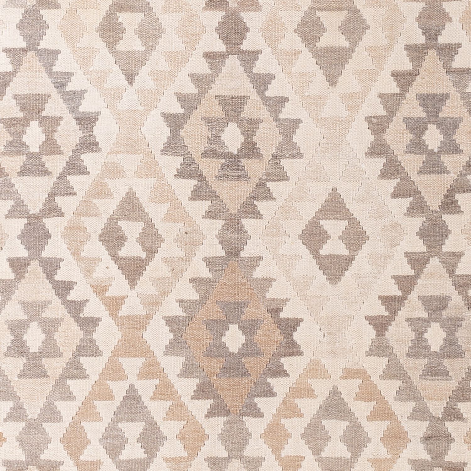 Kelim Rug - Splash - 291 x 207 cm - light grey