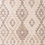 Kelim Rug - Splash - 291 x 207 cm - light grey