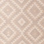 Kelim Rug - Splash - 280 x 198 cm - light grey