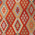 Kelim Rug - Splash - 304 x 202 cm - multicolored