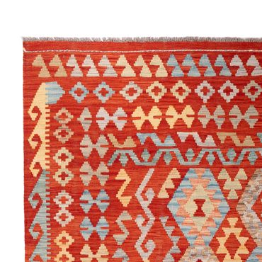 Kelim Rug - Splash - 309 x 197 cm - multicolored