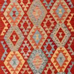 Kelim Rug - Splash - 309 x 197 cm - multicolored