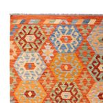 Kelim Rug - Splash - 301 x 206 cm - multicolored
