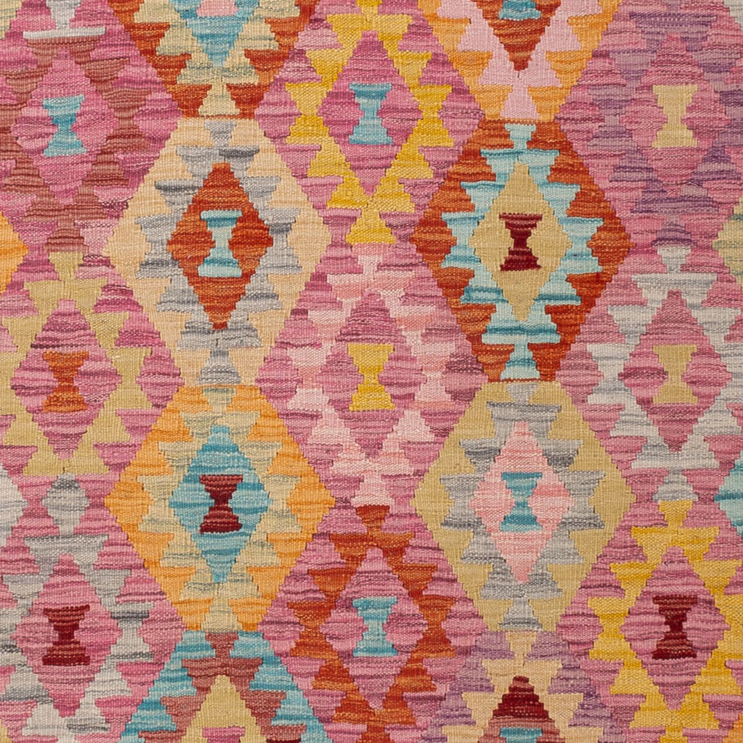 Kelim Rug - Splash - 300 x 200 cm - multicolored