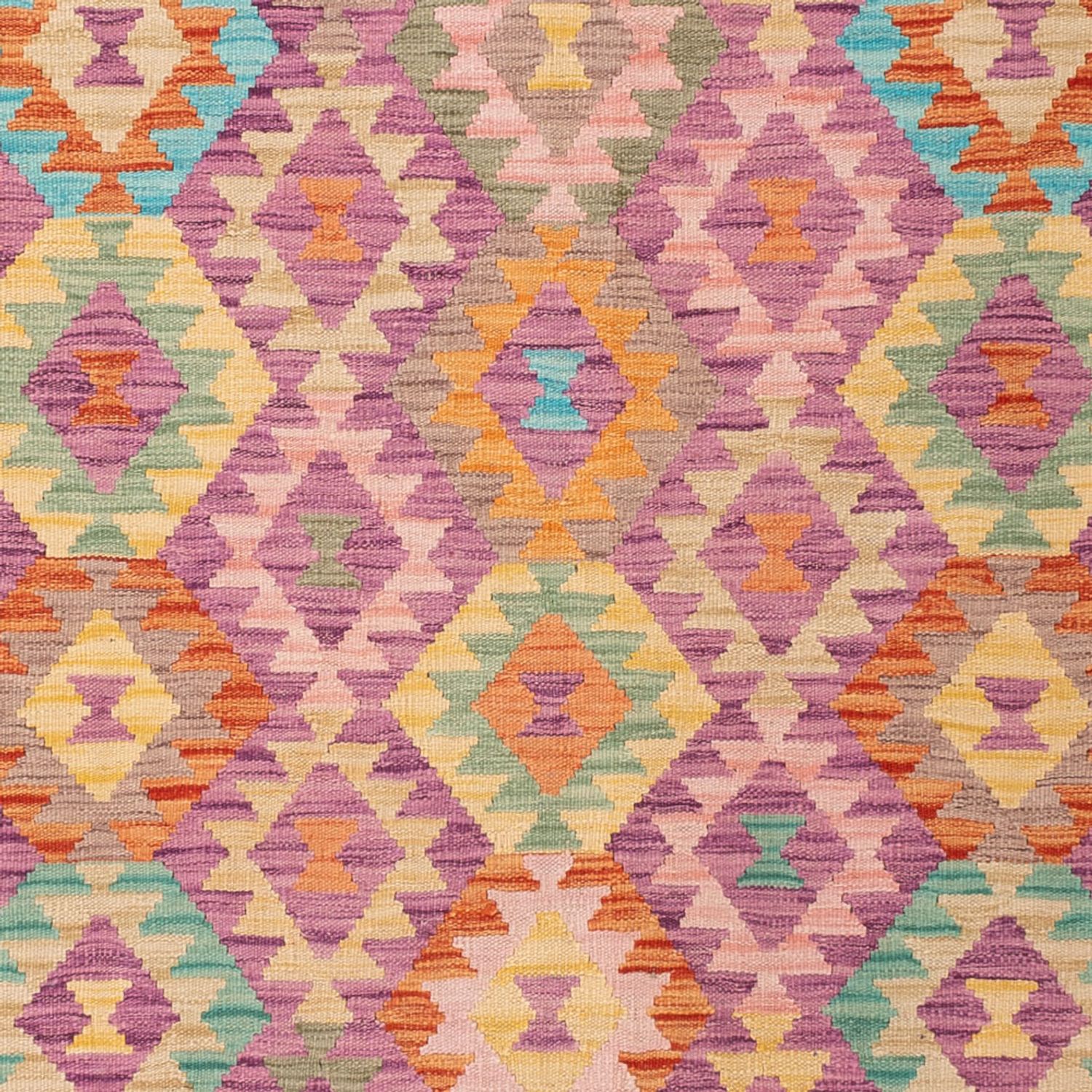 Kelim Rug - Splash - 299 x 198 cm - multicolored