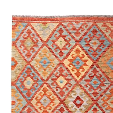 Kelim Rug - Splash - 292 x 201 cm - multicolored