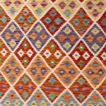 Kelim Rug - Splash - 293 x 213 cm - multicolored