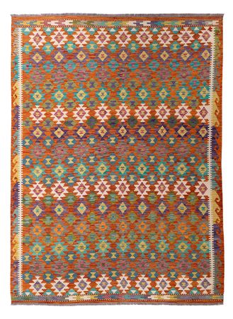 Kelim Rug - Splash - 292 x 213 cm - multicolored