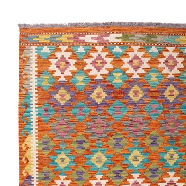 Kelim Rug - Splash - 292 x 213 cm - multicolored