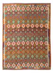 Kelim Rug - Splash - 292 x 213 cm - multicolored
