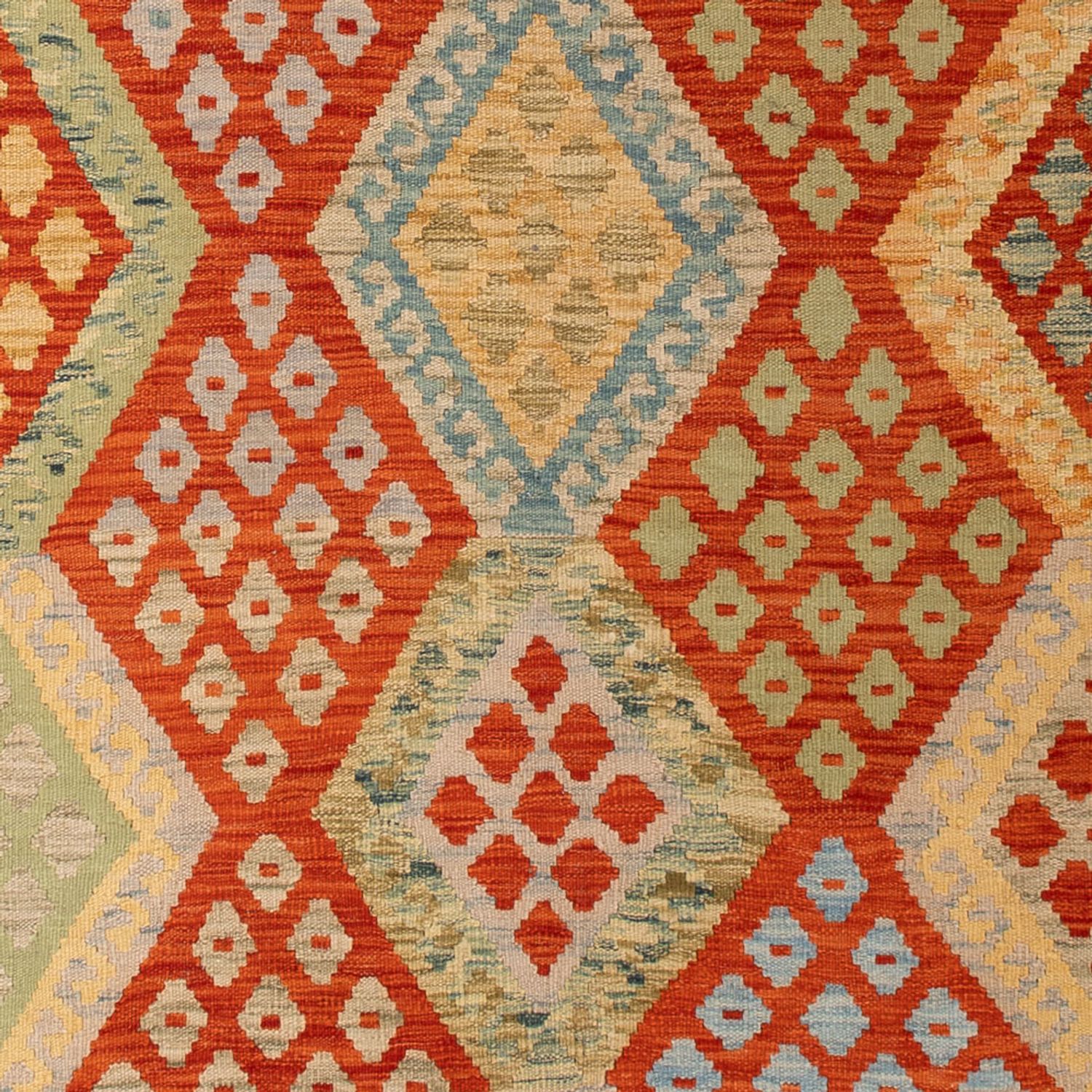 Kelim Rug - Splash - 304 x 207 cm - multicolored