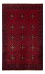 Afghan Rug - Kunduz - 201 x 126 cm - red