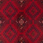 Afghan Rug - Kunduz - 201 x 126 cm - red